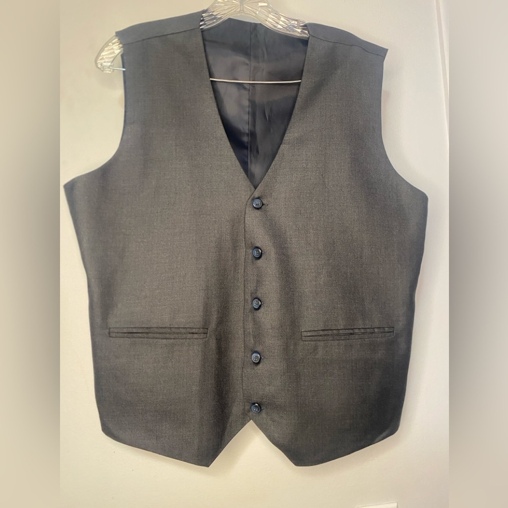Classic Gray Men's Vest